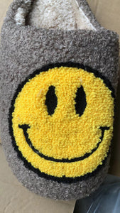 Plushie Happy Face - Grey